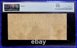 T-45 $1 1862 Confederate States Banknote Civil War Confederacy Money PMG, SCARCE