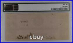 T-54 $2 1862 Confederate States Currency Banknote Civil War Money, PMG MS UNC 62