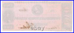 T-54 $2 Confederate Civil War Money Judah P. Benjamin Note PMG AU 58 High Grade