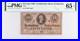 T-63 1863 Confederate States 50 Cents 50c Civil War Banknote Currency, PMG 65