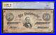 T-66 $50 1864 Confederate States Banknote Civil War Confederacy Money PCGS VF 30