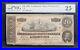 T-67 $20 1864 Confederate States Banknote Civil War Confederacy Money, PMG VF 25