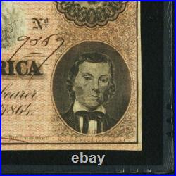 T-67 CONFEDERATE STATES of AMERICA $20 CIVIL WAR 1864 PLATE # 18 #9369
