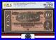 T-68 1864 $10 Confederate Currency Pcgs 64 Epq CIVIL War Bill 106758