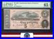 T-69 1864 $5 Confederate Currency Pmg 65 Epq CIVIL War Note Five Dollar Bill Gem