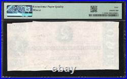 T-70 1864 $2 Confederate Currency Pmg 60 Epq CIVIL War 40692