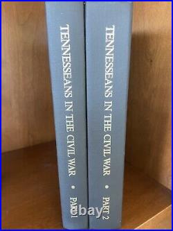 TENNESSEANS IN THE CIVIL WAR 2 Volume Set Confederate & Union NICE