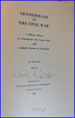TENNESSEANS IN THE CIVIL WAR, Confederate & Union Units, 2 Vols