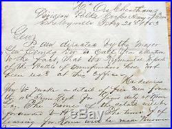 Tennessee CIVIL War Confederate Letter Murfreesboro Campaign 1863