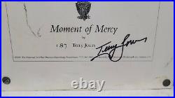 Terry Jones Moment of Mercy Civil War Scene Union Confederate Painted SIGNED