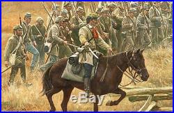 The Advance Don Stivers Civil War Giclee Print Confederate Infantry