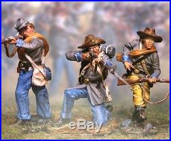 The Collectors Showcase CIVIL War Confederate Cs00398 5th Texas Firing Mib