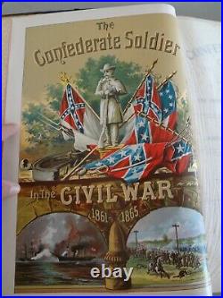 The Confederate Soldier In The CIVIL War Original Rare 1895