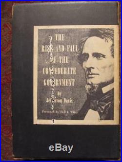 The Rise And Fall Of The Confederate Government CIVIL War Fine Set
