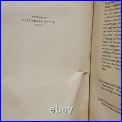 The Rise and Fall of the Confederate Government Vol 2 Jefferson Davis 1881 First