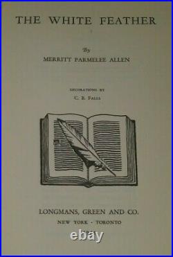 The White Feather by Merritt Parmelee Allen Civil War Confederate Army Fiction