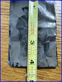 Tintype Of Two Civil War Soldiers-Brothers-Union/Confederate