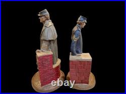 Tom Clark American Civil War Confederate & Union Soldier Artisan Originals VTG Tom Clark American Civil War Confederate & Union Soldier Artisan Originals VTG