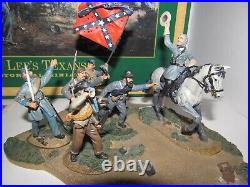 Troiani Miniatures American Civil War Lee's Texans Infantry Diorama 6 Figure Set