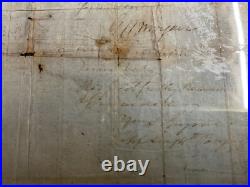 Two Civil War Confederate Papers Entry And Discharge for Elias Kirby Very Rare