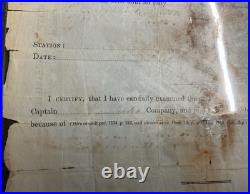 Two Civil War Confederate Papers Entry And Discharge for Elias Kirby Very Rare