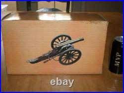 U. S. A. & C. S. A. The CIVIL War Confederate Army, 12 Long, Metal Cannon, Nib