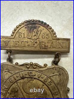 UCV United Confederate Veterans 1906 Medal New Orleans Louisiana