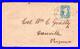 US 1860s CIVIL WAR CONFEDERATE COVER FRANKED SC. #12 TIED FINCASTLE, VA