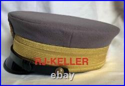 US American Civil War Confederate CSN Navy Admiral Command Officer Visor Hat Cap