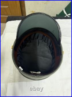 US American Civil War Confederate CSN Navy Admiral Command Officer Visor Hat Cap