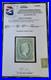US CONFEDERATE STAMP 1863 10c SC# CSA#12c IMPERF, GRENISH BLUE PSE CERT