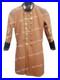 US Civil War Confederate Artillery Officer Frock Coat Brown Wool Gold Trim