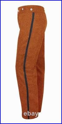 US Civil War Confederate Butternut Pants 0.5 Inch Multi Color Stripe All Sizes