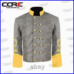 US Civil War Confederate Cavalry Major Shell Jacket All Sizes Available