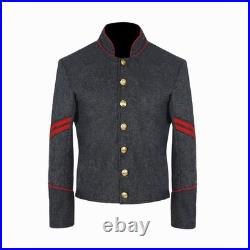 US Civil War Confederate Corporal Chevron Jacket Richmond with Red Stripes