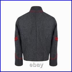 US Civil War Confederate Corporal Chevron Jacket Richmond with Red Stripes