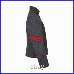 US Civil War Confederate Corporal Chevron Jacket Richmond with Red Stripes