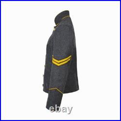 US Civil War Confederate Corporal Chevron Jacket Richmond with Yellow Stripes