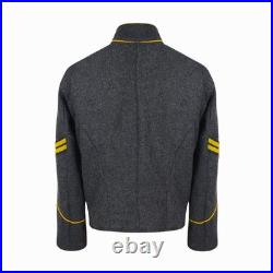 US Civil War Confederate Corporal Chevron Jacket Richmond with Yellow Stripes