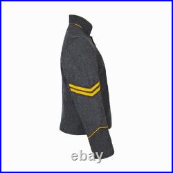 US Civil War Confederate Corporal Chevron Jacket Richmond with Yellow Stripes US Civil War Confederate Corporal Chevron Jacket Richmond with Yellow Stripes