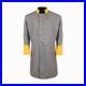 US Civil War Confederate Frock Coat Double Breast Grey With Yellow Cuff Collar