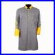 US Civil War Confederate Frock Coat Single Breast Grey With Yellow Cuff Collar