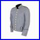 US Civil War Confederate Richmond Depot Jacket Grey Black Piping Northern Virgin