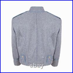 US Civil War Confederate Richmond Depot Jacket Grey Sky Piping Northern Virgin