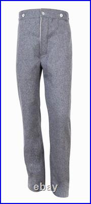 US Civil War Confederate Soldier Reenactment Plain Trousers All Colors & Sizes