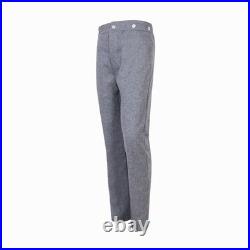 US Civil War Confederate Soldier Reenactment Plain Trousers All Colors & Sizes