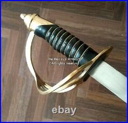 US Civil War Replica Confederate Cavalry Officer's Saber Sword with scabbard