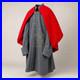 US Civil War Repro Confederate Grey Greatcoat Red Cape Artillery All Sizes