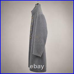US Civil War Repro Confederate Officer Frock Coat Heritage Gray Wool All Sizes