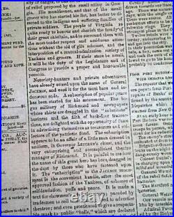 Ulysses S. Grant Finished & Robert E. Lee CONFEDERATE Civil War 1863 Newspaper